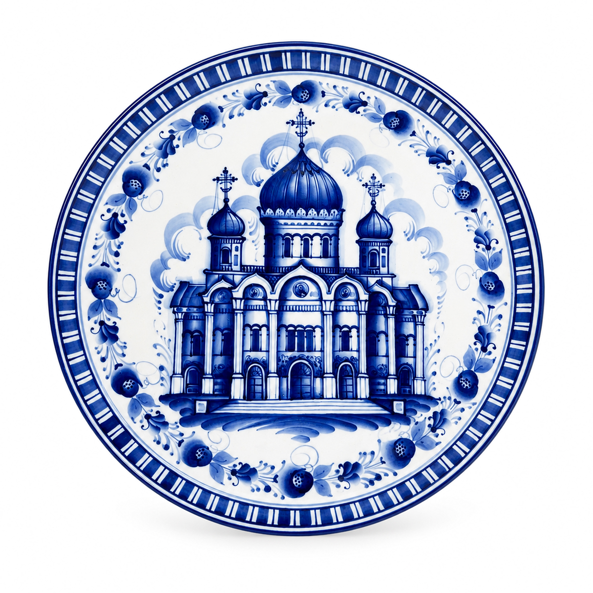 Тарелка декоративная «Храм»